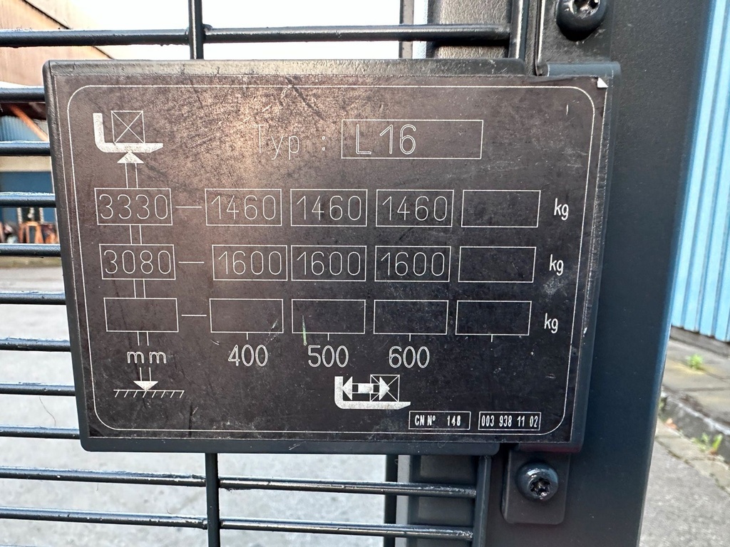 Linde L16 3244mm Elektro Hochhubwagen Stapler7