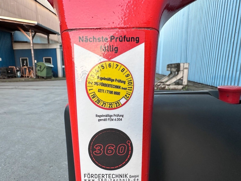 Linde L12 Triplex 3636mm Hub Intern Ladegerät Initialhub Elektro10