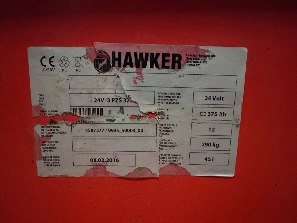 Linde L14AP Triplex 5316mm Hub Elektro Gabelstapler Hochhubwagen 10