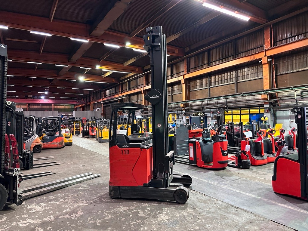 Linde R16 8975mm Hub Elektro Schubi Schubmaststapler Gabelstapler 4