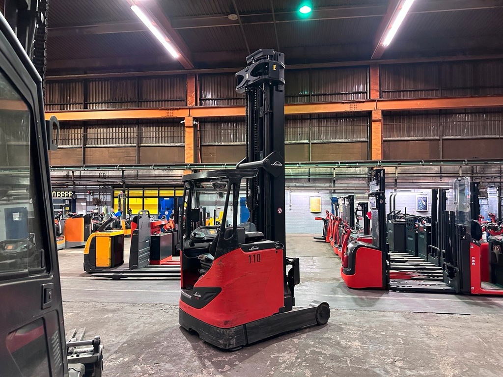 Linde R16 8975mm Hub Elektro Schubi Schubmaststapler Gabelstapler 5