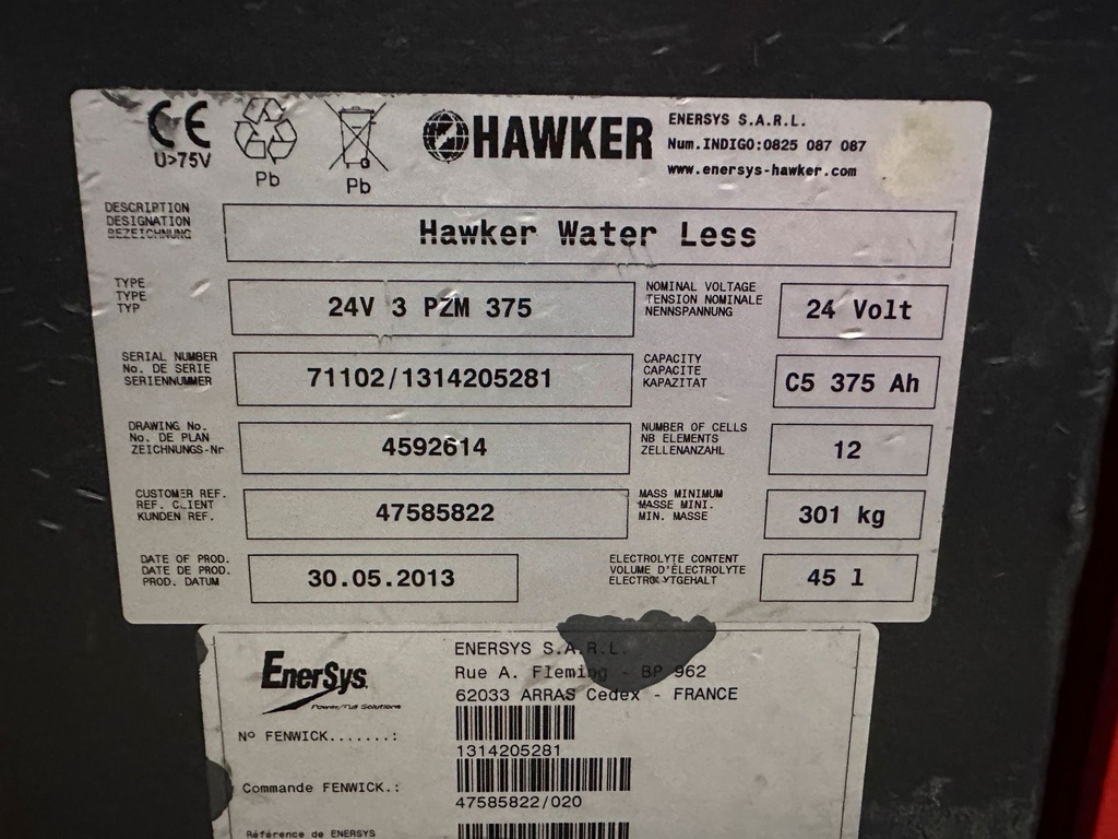 Linde L06AC AP Freitragender Hochhubwagen Zinkenversteller Seitenscheiber 12