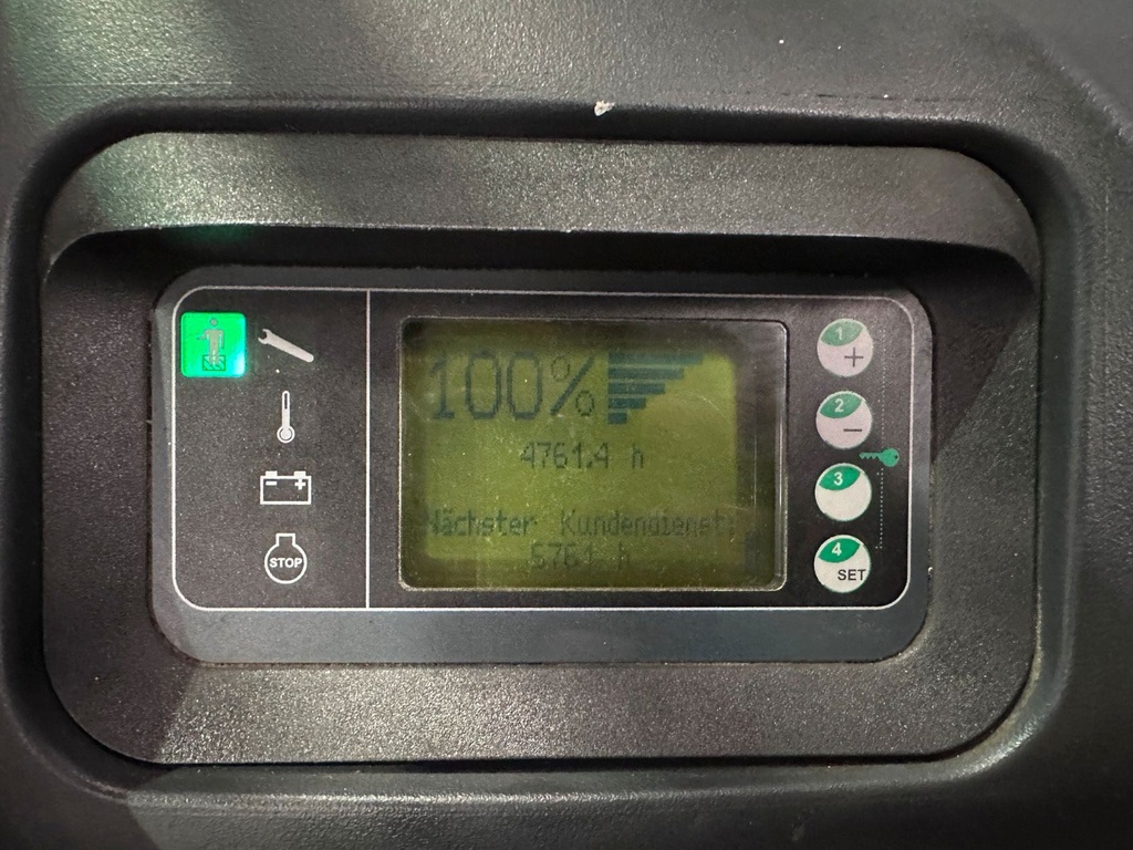 Linde L06AC AP Freitragender Hochhubwagen Zinkenversteller Seitenscheiber 13