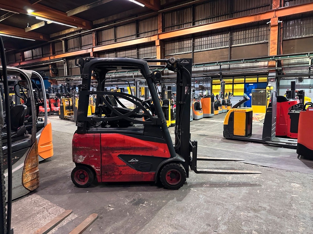 Linde E18 Triplex 4625mm Elektro Gabelstapler 2018 4
