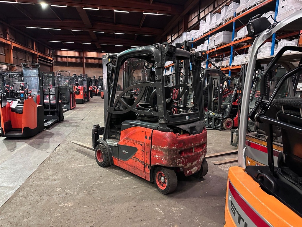 Linde E18 Triplex 4625mm Elektro Gabelstapler 2018 5