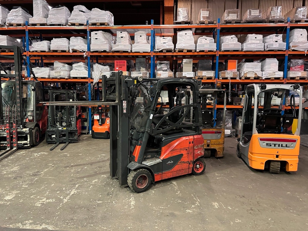 Linde E18 Triplex 4625mm Elektro Gabelstapler 2018 7