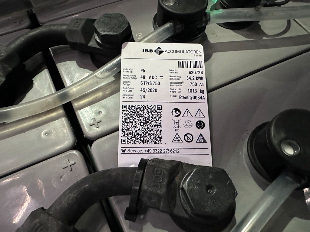 Toyota 8FBM16T 1,6t Triplex 4700mm Elektro Gabelstapler 201712