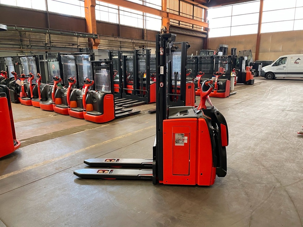 Linde L16 AP 2930mm Hub. Initialhub Mitfahrer HochhubwagenBild 4