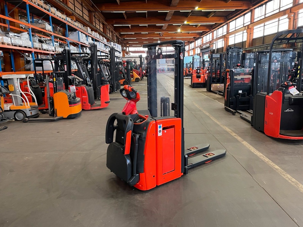 Linde L16 AP 2930mm Hub. Initialhub Mitfahrer HochhubwagenBild 8