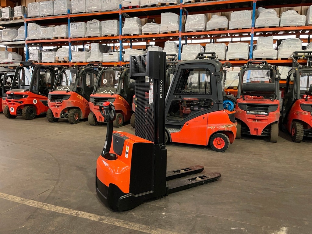 BT Toyota SWE120L 2900mm Hochhubwagen Initialhub 2018Bild 6