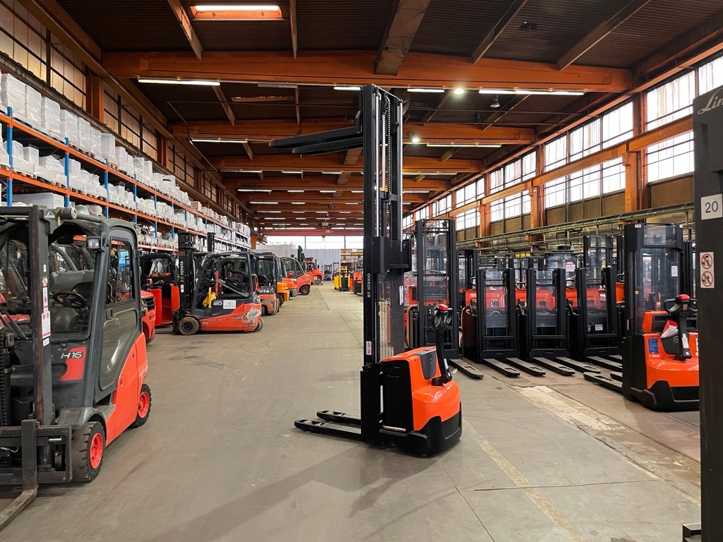 BT Toyota SWE120L 2900mm Hochhubwagen Initialhub 2018Bild 10