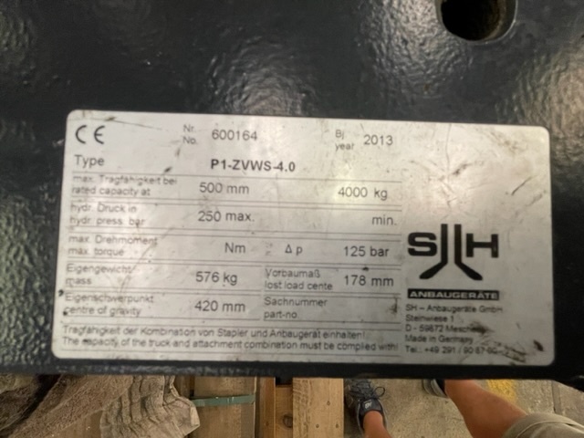 SH Zinkenversteller 1800mm Gabel 4000kg FEM3