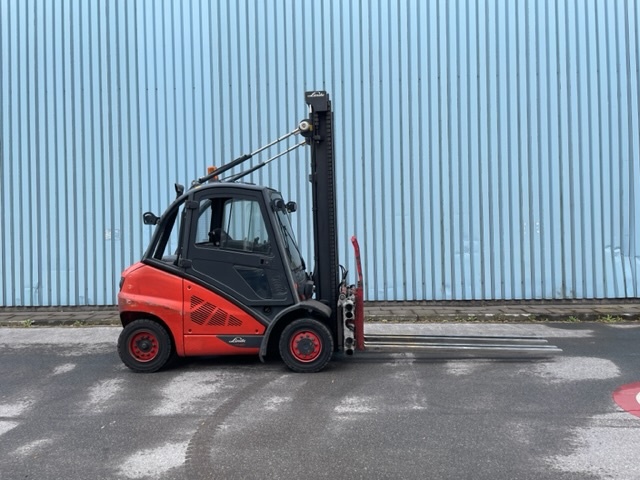 Linde H40D 5000mm Hub Zinkenversteller mehrfach Palettengabel 