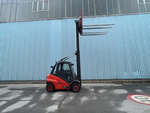 Linde H40D 5000mm Hub Zinkenversteller mehrfach Palettengabel 