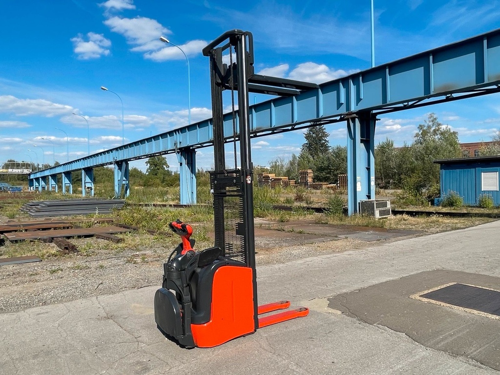 Linde L16AP 2920mm Hub. Mitfahrer Hochhubwagen Elektro StaplerBild 8